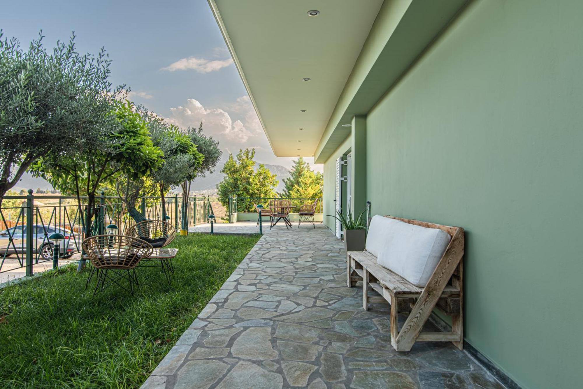 Masticha Apartment Oinofyta Dış mekan fotoğraf